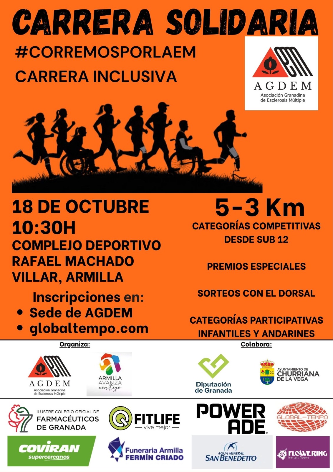 CARRERA SOLIDARIA #CORREMOSPORLAEM 2026
